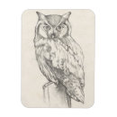 Recherche de hiboux magnets Portrait