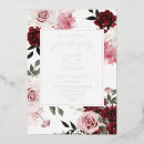 Recherche de blush pink floral invitations Moderne