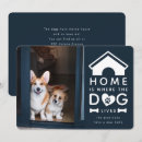 Zoek naar nieuwe hond uitnodigingen Typografie
