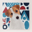 Recherche de jack russell puzzles Portrait