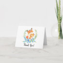Recherche de renards vœux cartes Floral