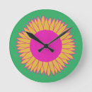 Recherche de tournesol orange horloges Vert