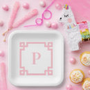 Recherche de clés fêtes vaisselles Monogramme