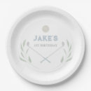 Recherche de anniversaire golf assiettes en papier Trou dans un