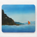 Recherche de bateaux voile tapis souris Bleu