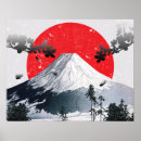 Recherche de drapeau japonais posters Fleurs de cerisiers
