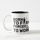 Recherche de poissons drôles tasses Pêcheur