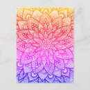 Recherche de conception cartes postales Mandala