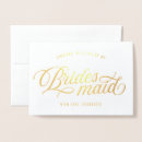 Recherche de demoiselle honneur cartes Script