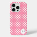 Zoek naar roze stippen iphone hoesjes Roze en wit