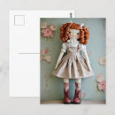 Recherche de robe vintage cartes postales Poupée