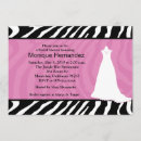 Recherche de douche nuptiale de zèbre invitations Chic
