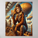 Recherche de mécanicien posters Steampunk