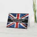 Recherche de drapeau patriotique vœux cartes Angleterre