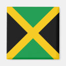 Recherche de drapeau de la jamaïque magnets Île