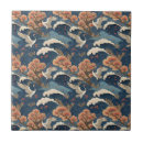Recherche de grue carreaux Motif de grue japonaise