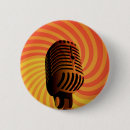 Recherche de microphone badges Rétro