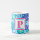 Recherche de mignons de crabe tasses Monogramme