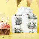 Zoek naar leuke panda cadeaupapier Groen