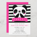 Recherche de panda party invitations Pour elle