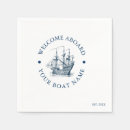Recherche de de bateau serviettes Bleu et blanc