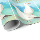 Recherche de mouette papier cadeau Aquarelle