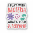 Zoek naar microbiologie stickers Laboratorium