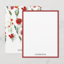 Recherche de de pavot correspondances cartes Fleurs rouges