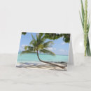 Recherche de paradis tropical vœux cartes Mer