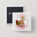 Zoek naar rendieren buttons Kerstmis
