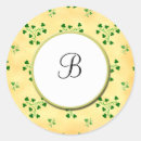 Recherche de saint patrick autocollants Monogramme