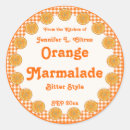 Recherche de marmelade autocollants Orange