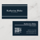 Recherche de minimalisme cartes visite Blanc