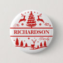 Recherche de noël de famille badges Moderne