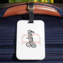 Recherche de en pastel bagages étiquettes Monogramme