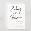 Recherche de elegant black white mariage invitations Élégant