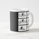 Recherche de cyclistes tasses Drôle