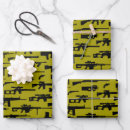 Recherche de armes feu papier cadeau Militaire