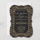 Recherche de 1920s invitations Noir et or
