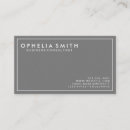 Recherche de exécutif cartes visite Minimaliste