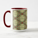Recherche de houx et baies tasses Noël