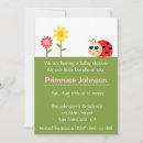 Recherche de coccinelle baby shower invitations Adorable