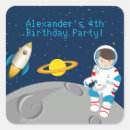 Recherche de astronaut autocollants Anniversaire enfant