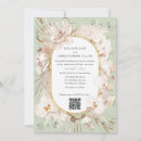 Recherche de code de qr invitations Vert sauge