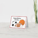 Recherche de football fan birthday anniversaire cartes Pour lui