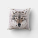 Recherche de loup sauvage coussins Nature