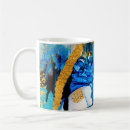 Recherche de dessin de brosse tasses Bleu