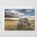 Recherche de rhino vœux cartes Animal
