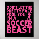 Zoek naar meisjes voetbal posters Aanvaller