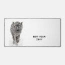 Recherche de loup sauvage tapis souris Lobo